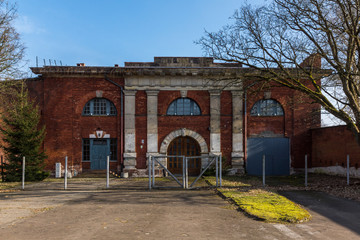 Fortress Modlin (Ostrolecka gate) in Nowy Dwor Mazowiecki, Poland