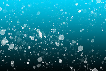 cold blue background