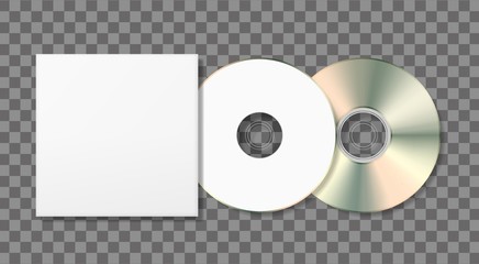 Blank disk and case template