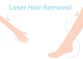 Laser Hair removal cosmetic treatment - Arm and leg