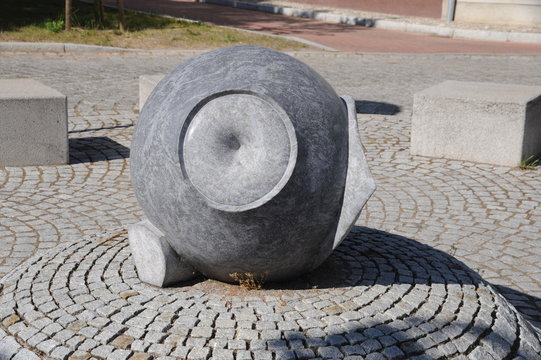 Blaubeerstadt Eggensin, Blaubeerdenkmal