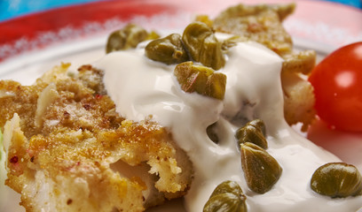 Baked Cod Piccata