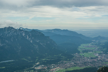Obraz premium Alpspitze, south of Bavaria