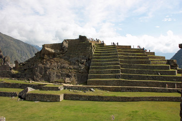 Inside Machu Pichu city