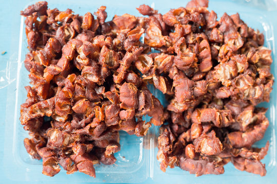 brown tamarind and seed them