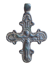 antique pectoral cross crucifix