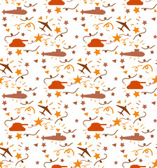 Military seamless pattern