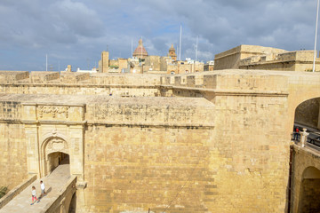 The historic town of Birgu (Vittoriosa), Malta