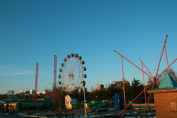 Ferris wheel in Novosibirsk