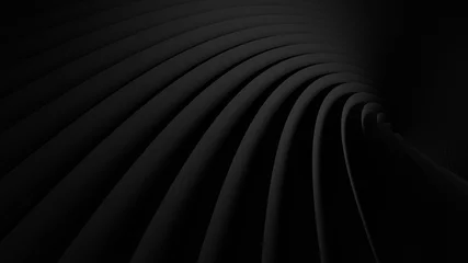 Foto op Plexiglas abstract Illustration. luxurious black line background  © Cg loser 