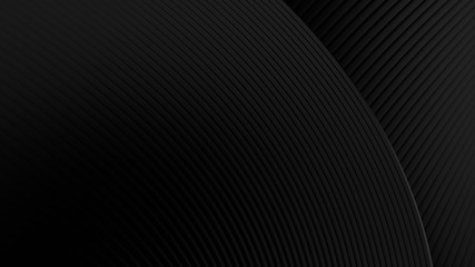 abstract Illustration. luxurious black line background 