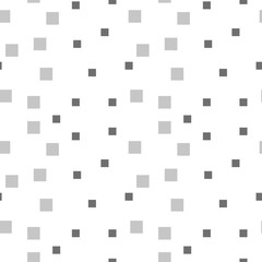 Seamless abstract geometric colorful vector pattern with chaotic square