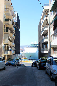 City View Of Piraeus, Attica, Greece