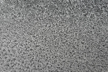 winter pattern of ice crystals on glass