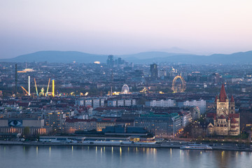 View over Vienna, Austria