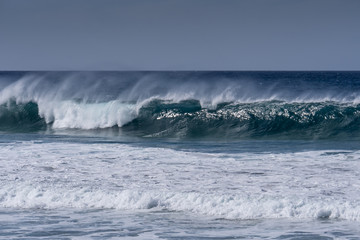 Big waves breaking