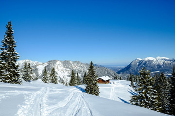 Blick zur Stuibenhütte