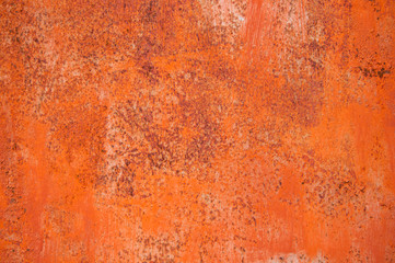 Texture of old shabby rusty metal surface.
