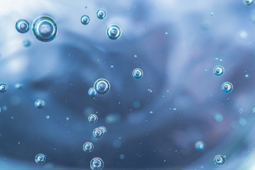 bubbles texture close-up