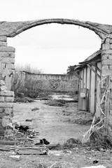 Fototapeta premium Derelict Stables