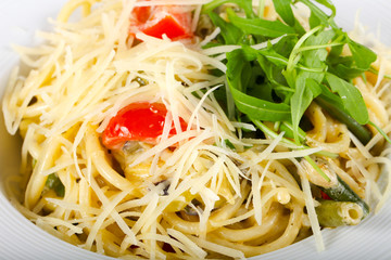Pasta with mushroom