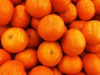Orange at super market