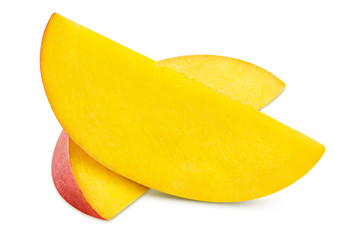 Ripe mango isolated