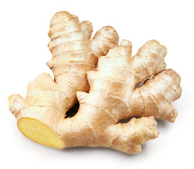 Ginger Isolated on a white