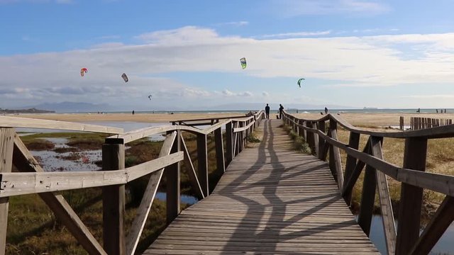 Pasarela en movimiento derecha