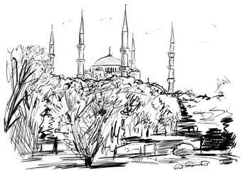 Mosque in Istanbul 