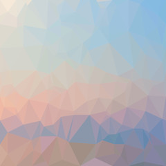 Abstract polygonal triangle background. Vector Polygon which consist of triangles. Geometric background in Origami style with gradient.