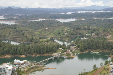 The Rock of Guatapé also the Stone of El Peñol 