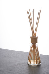 air refresher bottle with sticks