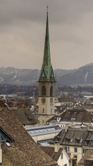 Predigerkirche. Protestant church in Zurich