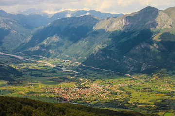 Fototapeta premium Amazing landscape in the mountains of Montenegro