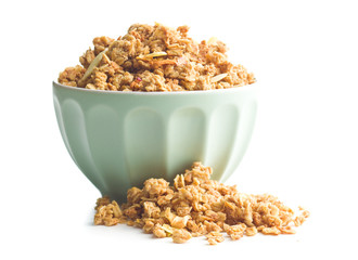 The granola breakfast cereals.