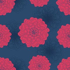 Floral seamless pattern, printing on fabric. Floral design for Mother's, Women's Day.