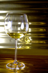 Red wine glass