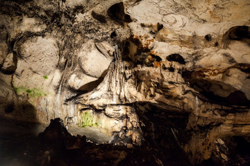 Scene from the amazing bulgarian cave Magura
