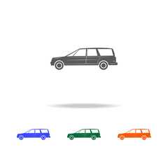 Fototapeta premium station wagon icon. Types of cars Elements in multi colored icons for mobile concept and web apps. Icons for website design and development, app development