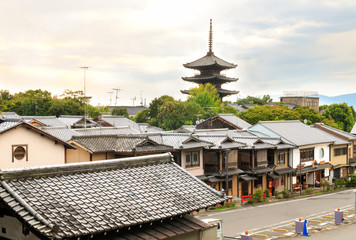 Summer Sunset in Kyoto, Japan - Yasaka Pagoda