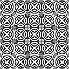 Seamless op art optical illusion pattern background