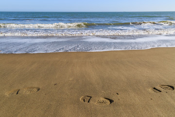 Footprints in the Sand