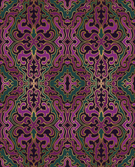 Oriental abstract pattern.