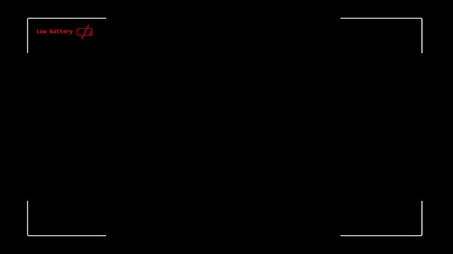 Video Camera Viewfinder (digital overlay display) - 4K 18