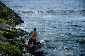Fototapeta premium Fisherman