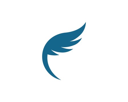 Falcon Wing Logo Template