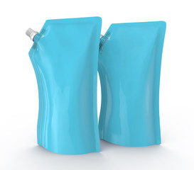 Detergent refill package