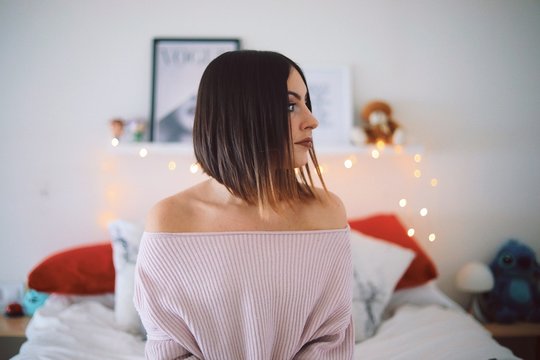 women in bed