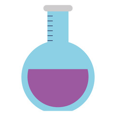 tube test flask icon vector illustration design
